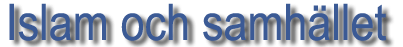 Islam och samh�llet
